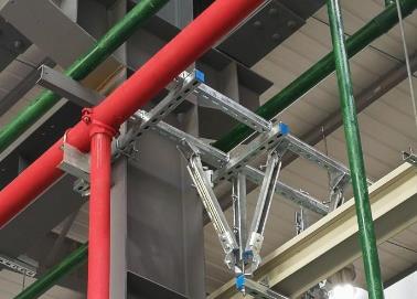 龙岩该抗震支架的整体式支吊架结构协调性好